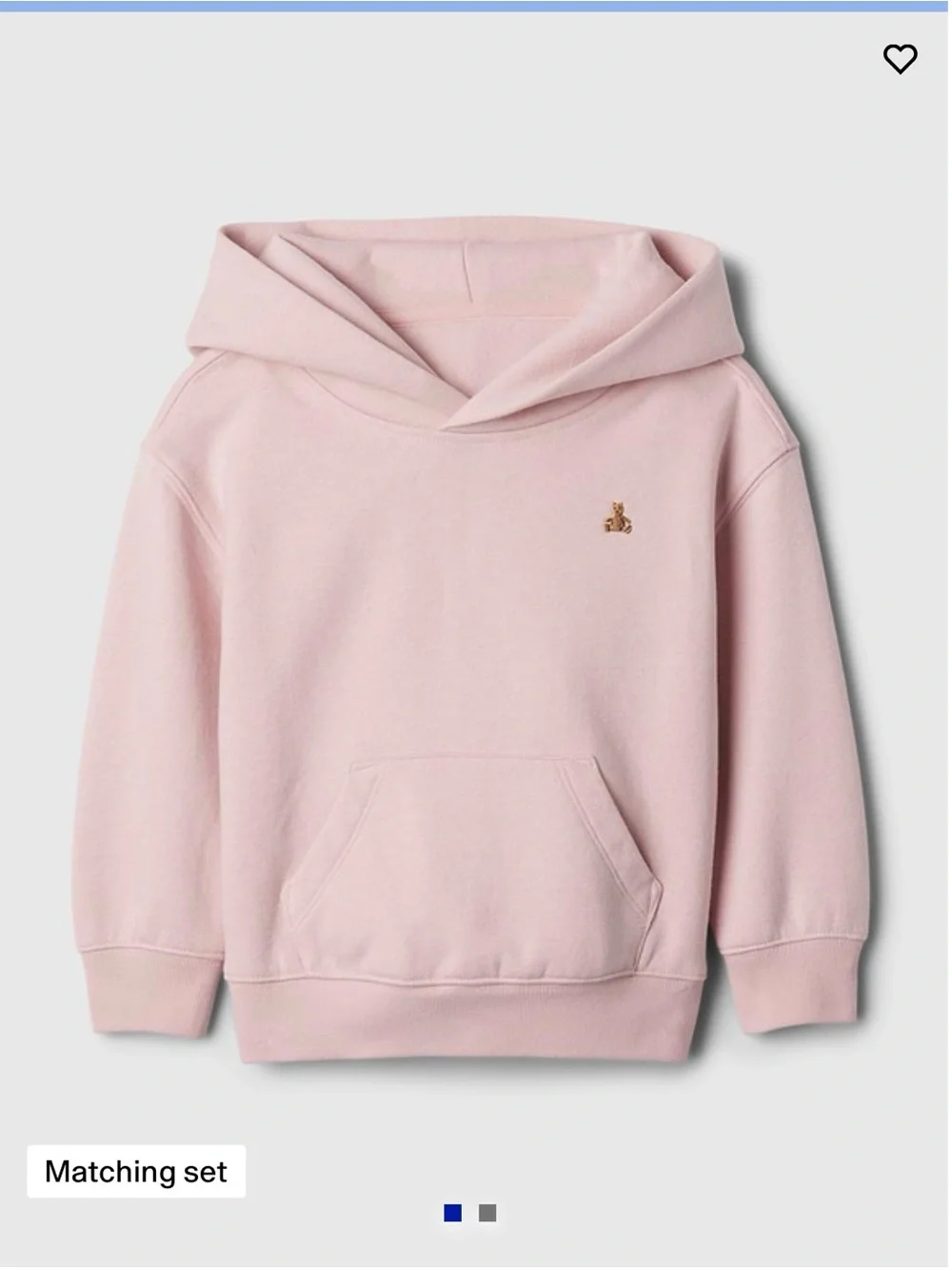 Gap Vintagesoft Relaxed Hoodie Sweat Set - 18-24 mos